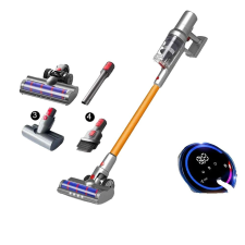  Vezeték nélküli kézi porszívó, 27000pa szívó, intelligens porérzékelő, érintőképernyő kijelző, porszívó