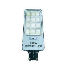  Vezeték nélküli Napelemes 800W LED utcai fali lámpa fény-mozgásérzékelős távirányítóval - B325B-8... kültéri világítás