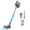  Vezeték nélküli porszívó, ultra könnyű kialakítás, 40 perc futásidejű, Kék, EU