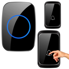  Vezeték nélküli vízálló csengő, 25 dallam, 3 hangerőszint csengő