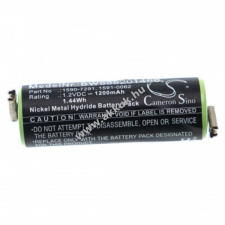 VHBW Helyettesítő akku Moser ChroMini 1591 típus 1590-7291 1200mAh - Kiárusítás! takarítógép akkumulátor
