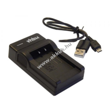VHBW Helyettesítő micro USB akkutöltő Panasonic DMW-BMB9E digitális fényképező akkumulátor