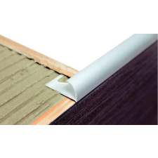 Vi-A-R Csempe élvédő prémium íves  c  eloxált 2,5 méter élvédő, sín, szegélyelem