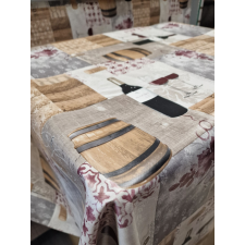  Viaszosvászon asztalterítő, wine-boros (5R5/01), 140cm széles lakástextília