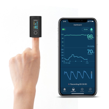 Viatom Oxísmart Bluetooth Fingertip Oximeter véroxigénszint mérő