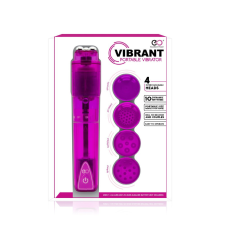  VIBBRANT PORTABLE VIBRATOR PURPLE vibrátorok
