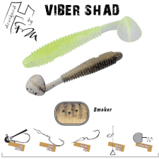  VIBER SHAD 3&quot; 7.6cm SMOKER csali