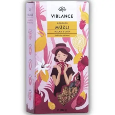Viblance ROPOGÓS MÜZLI MÁLNA&amp;CHIA 300 G reform élelmiszer