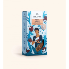 Viblance vegán, gluténmentes Coco&choco ropogós müzli 300g reform élelmiszer