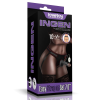  Vibrating Easy Strapon Set 7.0'' Black