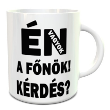  Vicces ajándék főnöknek - Én vagyok a főnök bögre bögrék, csészék