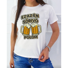  Vicces ajándék - Sörivó női póló