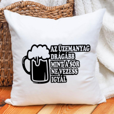  Vicces autós párna - Drágább mint a sör lakástextília