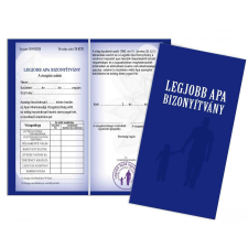 Vicces bizonyítvány, Legjobb apa ajándéktárgy