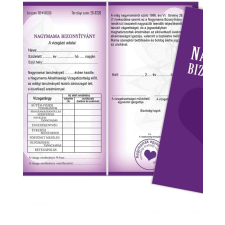 Vicces bizonyítvány - Nagymama bizonyítvány ajándéktárgy