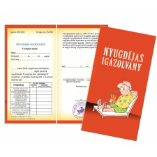Vicces bizonyítvány, Nyugdíjas igazolvány, férfi ajándéktárgy