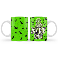Vicces bögre, Halloween, Zombik nyála bögrék, csészék