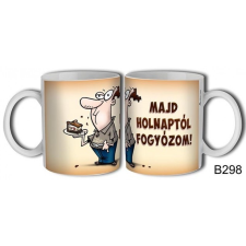 Vicces bögre, Majd holnaptól fogyózom ajándéktárgy