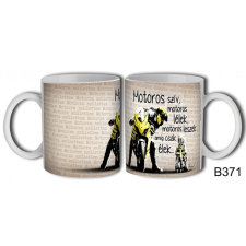  Vicces bögre, Motoros szív, motoros lélek ajándéktárgy