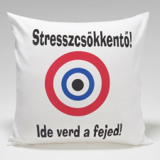 Vicces díszpárna, Stresszcsökkentő lakástextília