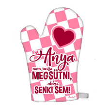  Vicces edényfogó kesztyű, Ha anya nem tudja megsütni, akkor senki sem lakástextília