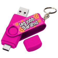 Vicces Egyedi Pendrive - 16 GB - pink - Legjobb Barátnő - Ajándék Barátnőnek pendrive