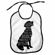  Vicces előke, Gazdag ember.....kutyaszőr ajándéktárgy