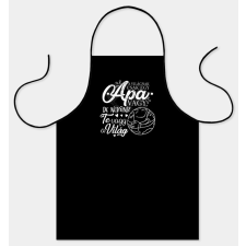  Vicces fekete kötény, A világnak csak egy apa vagy lakástextília