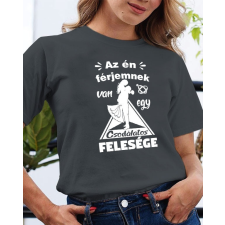  Vicces póló feleségeknek - Az én férjemnek van egy csodálatos felesége női póló