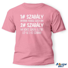  Vicces póló több színben, Anya szabály ajándéktárgy