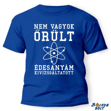  Vicces póló több színben, Nem vagyok őrült, édesanyám kivizsgáltatott ajándéktárgy