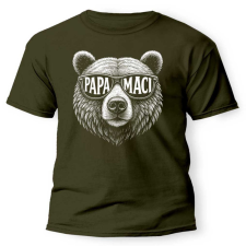  Vicces póló több színben, Papa maci ajándéktárgy