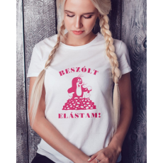  Vicces pólók - Beszólt elástam kisvakond női póló