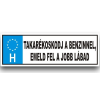  Vicces rendszámtábla, Takarékoskodj a benzinnel