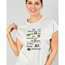  Vicces szülinapi női póló - Póló születésnapra