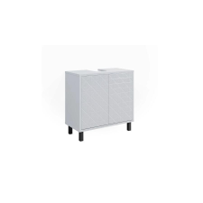  Vicco Agasta mosdószekrény, 56 cm, magasfényű fehér fürdőszoba bútor