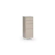  Vicco Arianna midi szekrény, 108 cm, greige fürdőszoba bútor