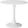  Vicco Carl fehér kerek étkezőasztal – 80 cm