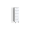  Vicco Ilias midi szekrény, fehér, 95 cm