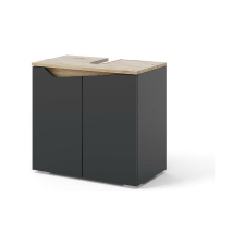  Vicco Marelle mosdószekrény, 60 cm, antracit/tölgy fürdőszoba bútor