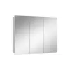  Vicco Sola fehér tükrös fürdőszobai szekrény – 100 × 79,8 × 16,9 cm