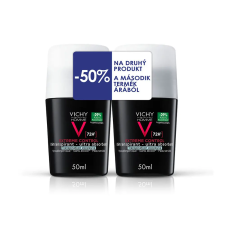 Vichy Homme Izzadságszabályozó golyós dezodor 72H Extrem Control DUOPACK (2x50ml) dezodor