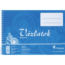 VICTORIA 32 lapos B5 famentes vázlatfüzet (713062013) füzet
