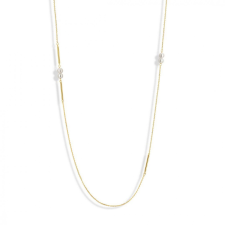  Victoria Arany színű fehér gyöngyös nyaklánc nyaklánc