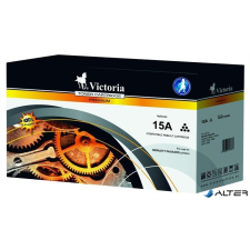 VICTORIA C7115A Lézertoner LaserJet 1000w, 1005w, 1200 nyomtatókhoz, VICTORIA 15A fekete, 2,5k nyomtatópatron & toner