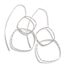  Victoria Ezüst színű fülbevaló fülbevaló