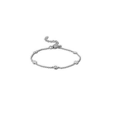 VICTORIA ezüst színű köves karkötő bracelet karkötő