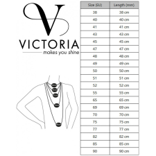  Victoria Ezüst színű nyaklánc nyaklánc