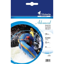 VICTORIA Fotópapír, tintasugaras, A6, 180 g, fényes, VICTORIA "Advanced" fotópapír