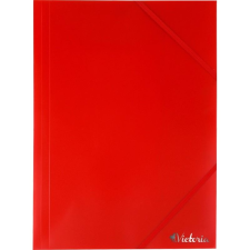 VICTORIA gumis mappa 15mm, A4 piros (IRVG01) (IRVG01) mappa